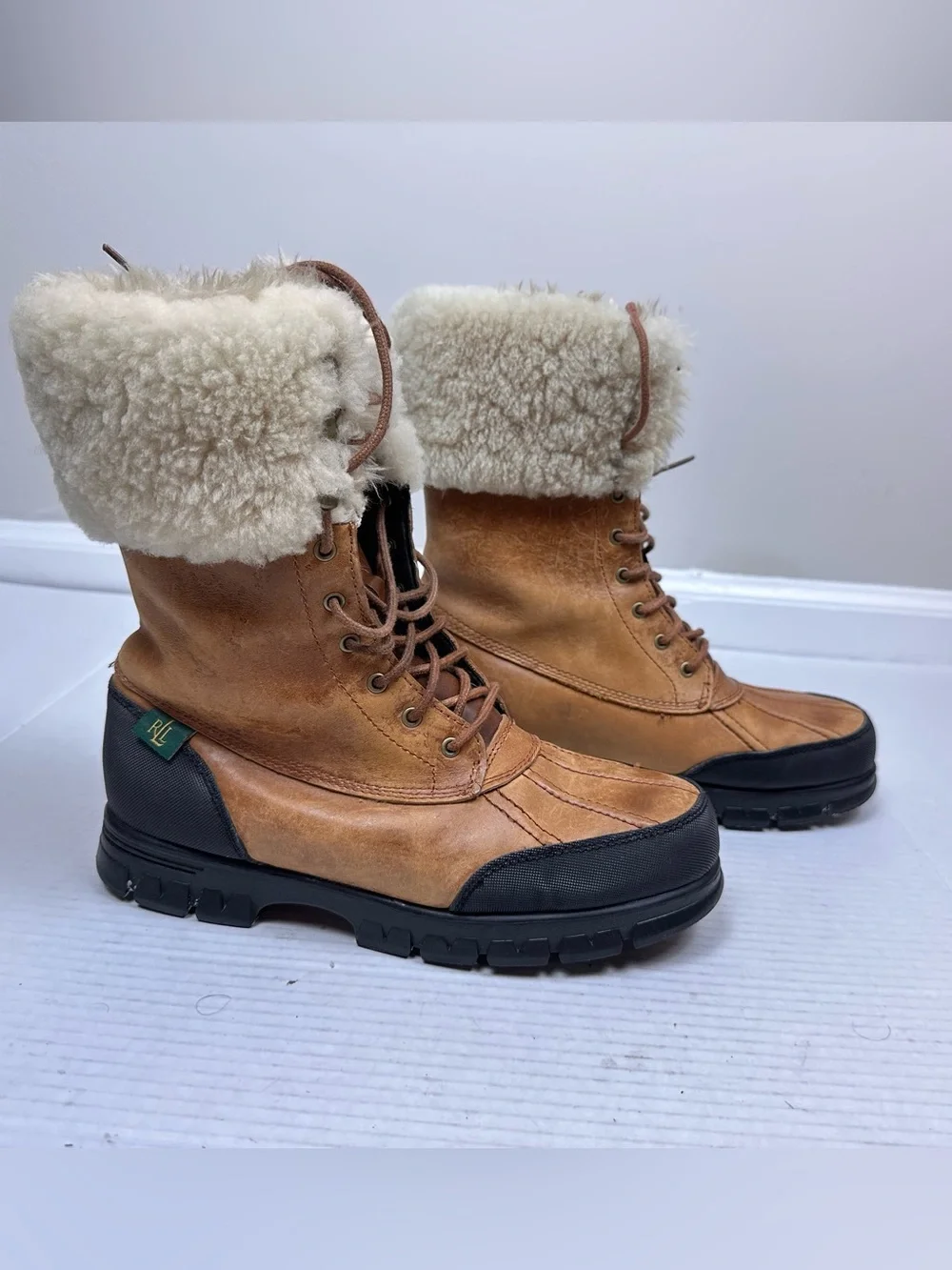 Ralph Lauren Quinta Winter Boots Size 7.5